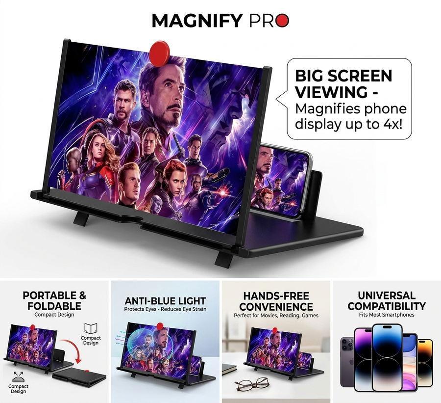 New Styles Design All Mobile Projector Stand Available for All Mobiles Enjoy Big Screen Anywhere.