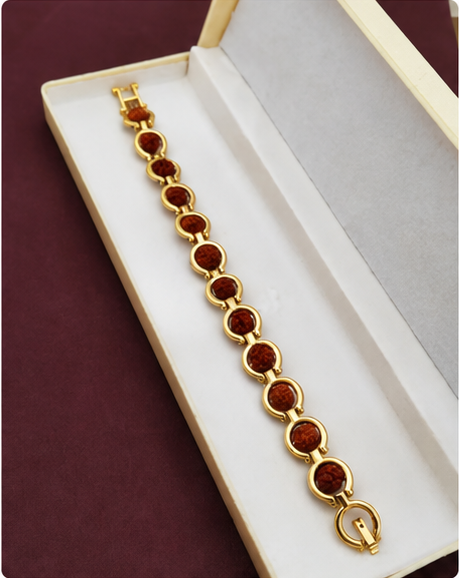 NEW TREDITIONAL BRACELET FOR MEN (RUDRAKASH)