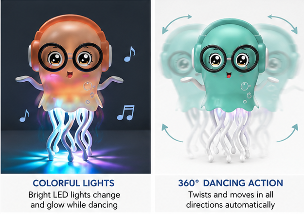Dance JellyFish toys for children