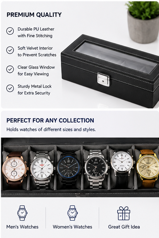 Trendy Watch Boxes