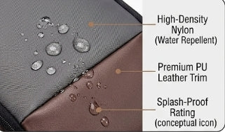 Waterproof Polyester Slim Unisex Crossbody Sling Bag Chest Backpack Men's