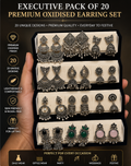 Trendy 12 Pair Earrings Box for Women | Stylish Artificial Earrings Combo Set | Daily & Party Wear