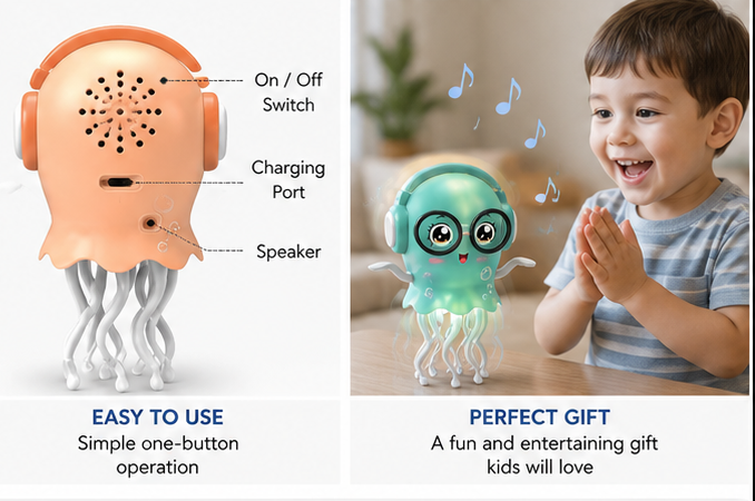 Dance JellyFish toys for children