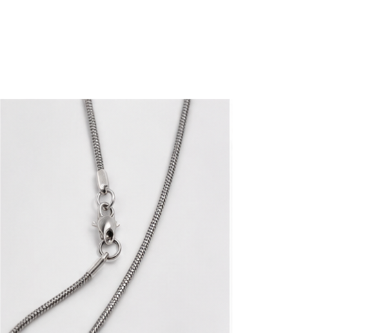 Round chain silver with trishul damru locket bhole Baba high quality product